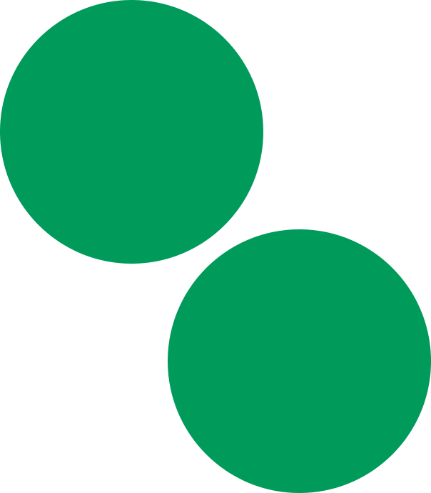 green circles