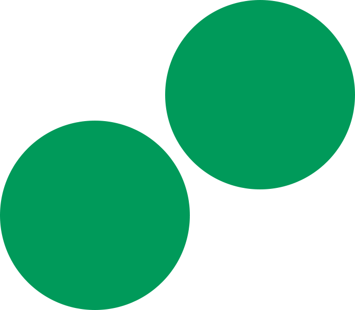 green circles