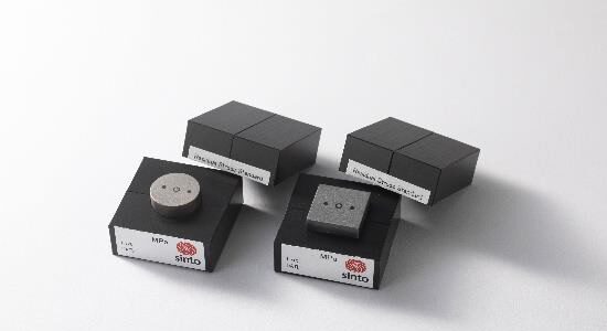 Four reference specimens for Pulstec's residual stress XRD analyzer