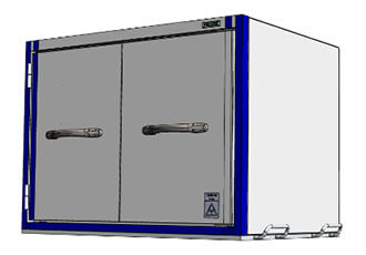 Pulstec’s shield box for on-site measurements