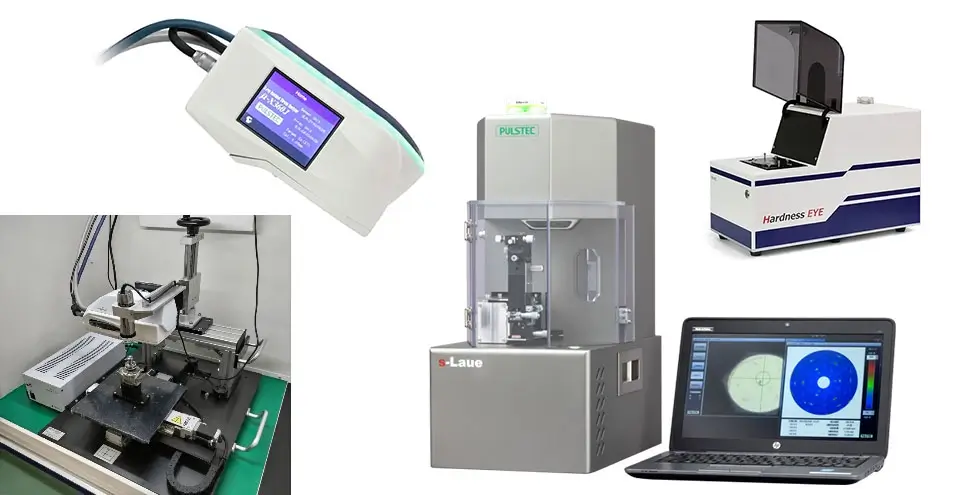 Pulstec products in quality assurance processes